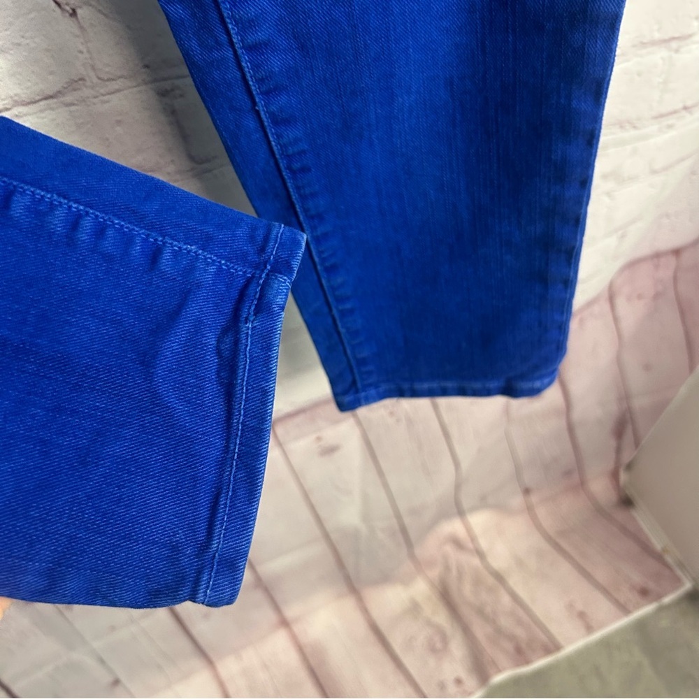 Rebecca Minkoff royal blue slim denim bleeker size 30 waist preppy designer - Picture 4 of 12
